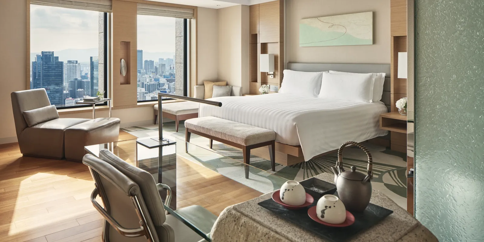 ห้องพักเหนือเส้นขอบฟ้าโอซาก้า